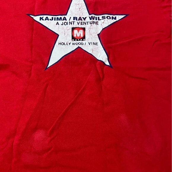 Vintage ONEITA Power T Red Single Stitch T-Shirt - Picture 8 of 11